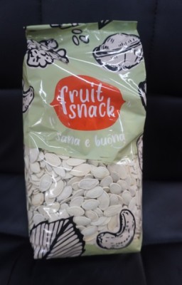 Foto Semi Di Zucca Tostati Salati Confezione Da 1 Kg Origine Ucraina Marchio Fruitsnack  1
