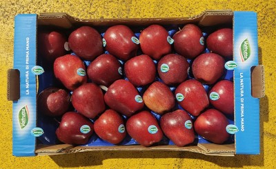 Foto Mele Stark Varietà Red Delicius Calibro 70/75 Origine Italia Marchio Valfrutta   3