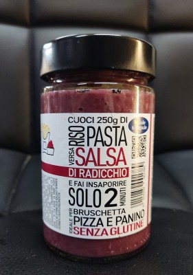 Foto Salsa Al Radicchio Barattolo Da 190 gr Origine Italia Marchio O Sole E Napule 1