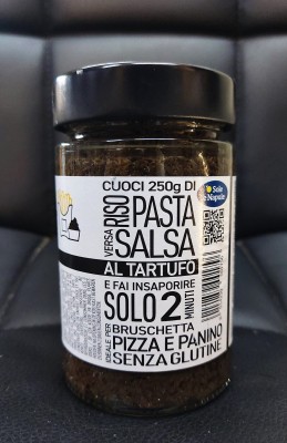 Foto Salsa Al Tartufo Barattolo Da 190 gr Origine Italia Marchio O Sole E Napule 1